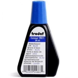 Ştempel boyası Trodat 7011-1, 28 ml, göy