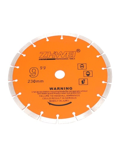 Almazlı disk Zhwei quru 230x10x30 mm