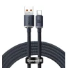 Кабель USB Baseus Crystal Shine Series Fast Charging Data Cable USB to Type-C, Черный