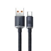 Кабель USB Baseus Crystal Shine Series Fast Charging Data Cable USB to Type-C, Черный