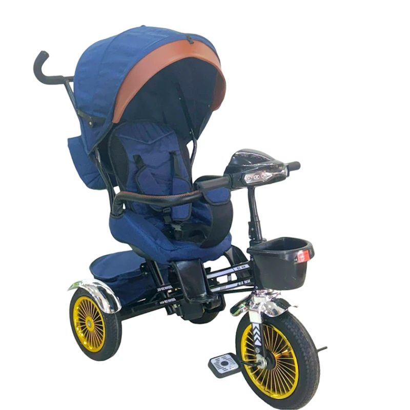 Uşaq üçün üçtəkərli velosiped FZ-Q918, göy