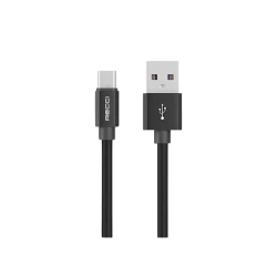 Kabel USB Type-C Recci RTC-N17C, 1.5 m, qara