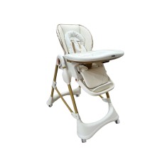 Uşaq yedizdirmə oturacağı Kidilo E101, 4+ ay, ağ