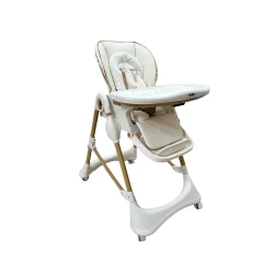 Стульчик для кормления Kidilo E101, 4+ мес, белый Стульчик для кормления Kidilo E101, 4+ мес, белый