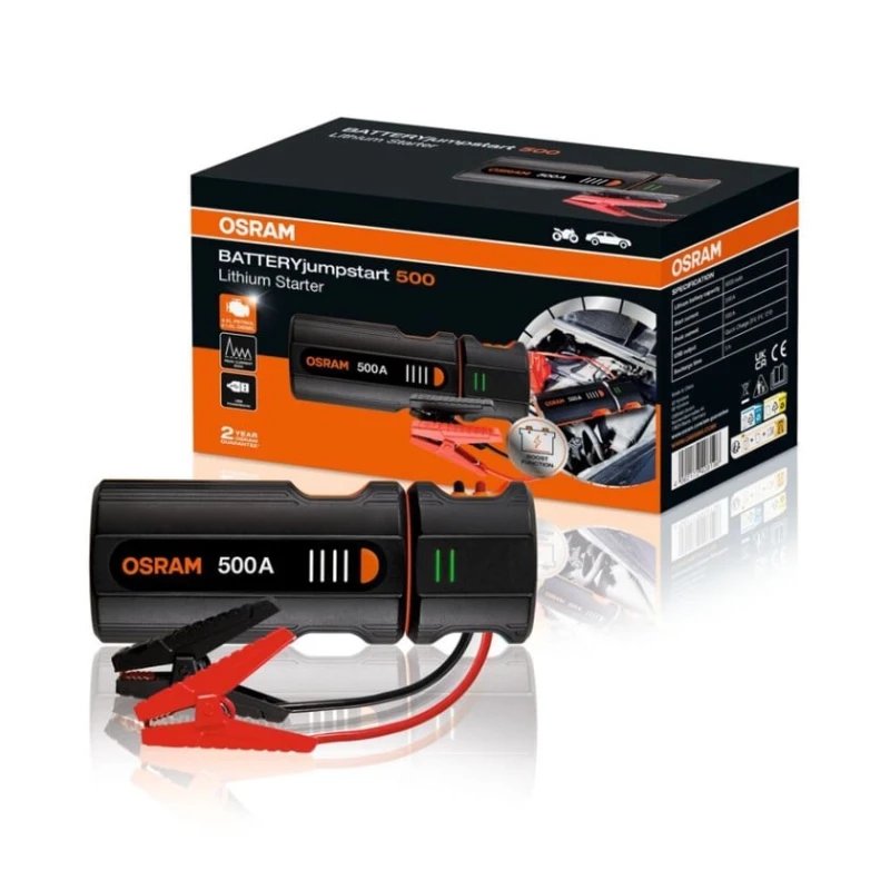 İşəsalma-yükləmə Osram Avtomobil Jump Start 500 İşəsalma-yükləmə Osram Avtomobil Jump Start 500