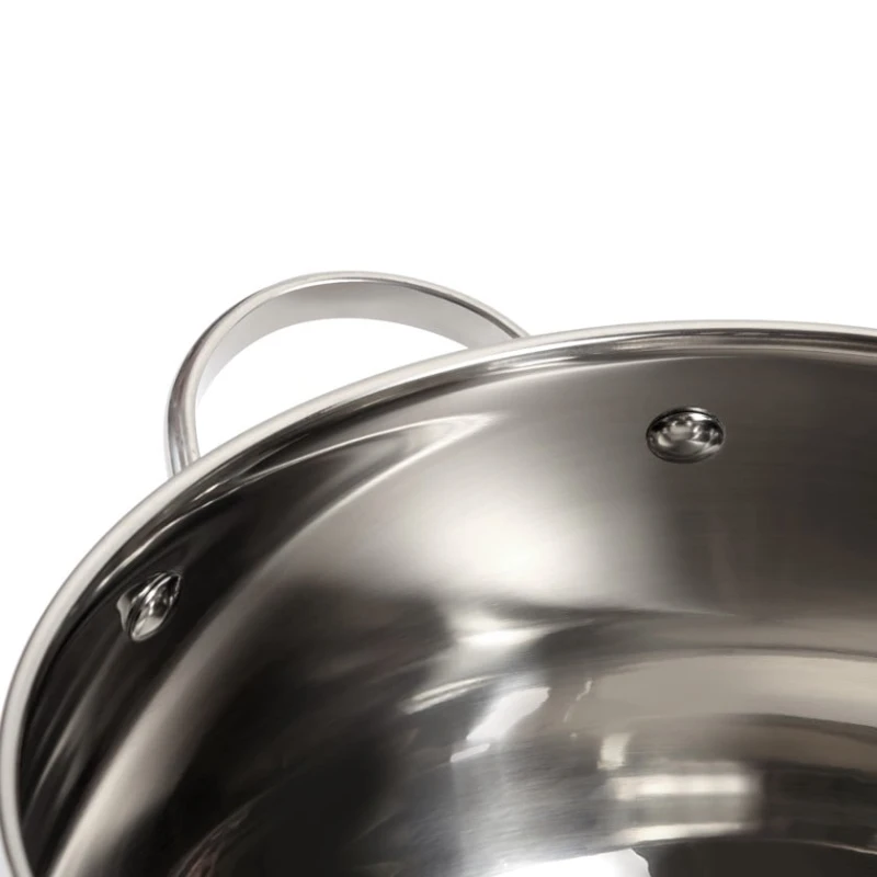 Кастрюля Gipfel Signo 1294, 24 см, 5.5 л, нержавеющая сталь, серебристый