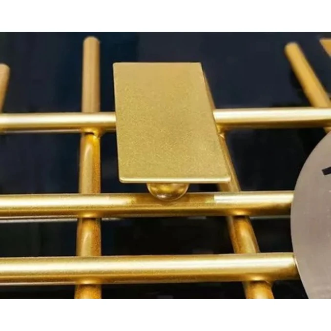 Настенные часы Home Decore, металл, 100x50 см