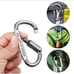 Карабин для креплений F35-ag-404, металл, 80x30 мм Карабин для креплений F35-ag-404, металл, 80x30 мм