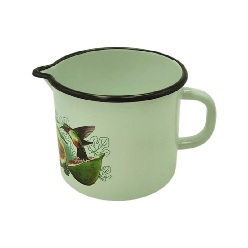 Кружка эмалированная Керченская эмаль 1 л, белая Кружка эмалированная Керченская эмаль 1 л, белая