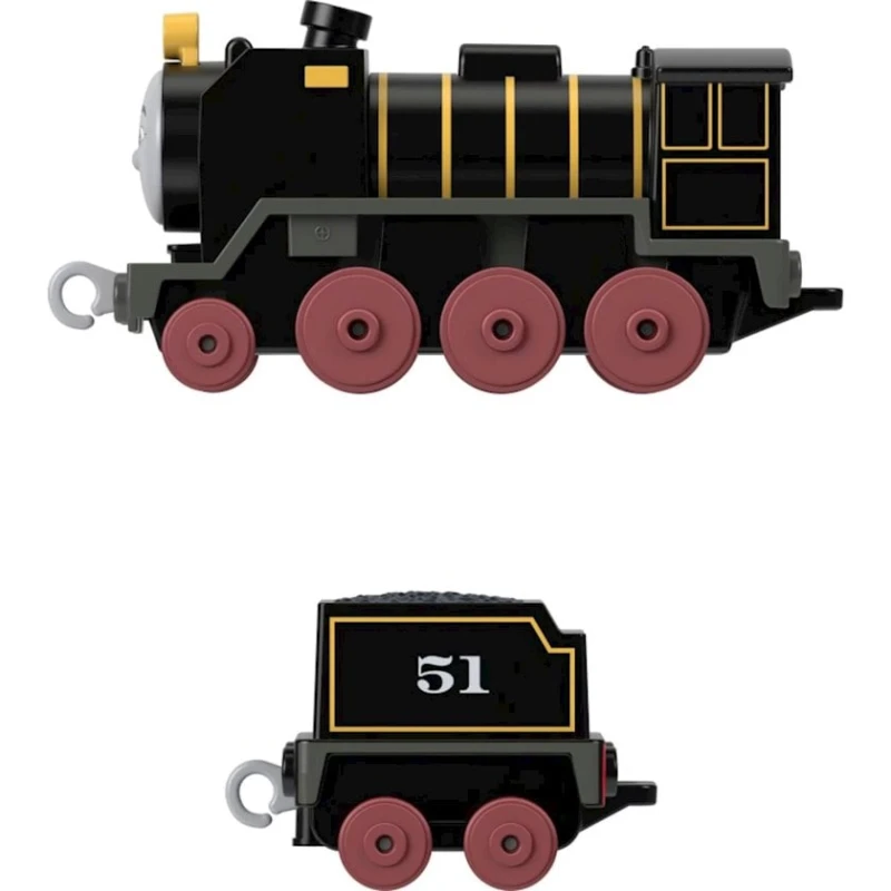 Локомотив Fisher-Price HFX91-HDY67 Thomas & Friends Hiro 51, от 3 лет, 15.3х5 см, черный