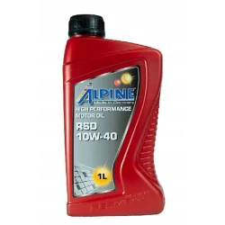 Моторное масло Alpine RSD 10W-40, 1 л Моторное масло Alpine RSD 10W-40, 1 л