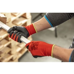 Защитные перчатки Högert Roder K751 Black/Red (463523) Защитные перчатки Högert Roder K751 Black/Red (463523)