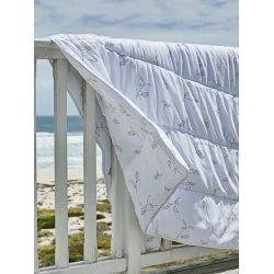 Yorğan JYSK Fondsbu, ikinəfərlik, fəsil arası, mavi, 200x220 sm