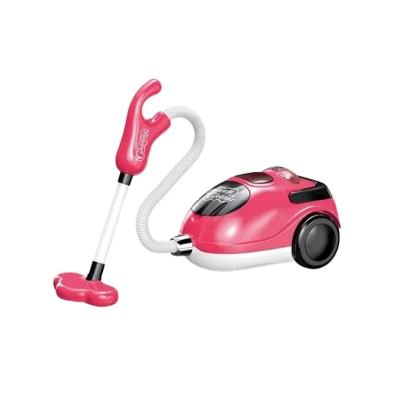 Игрушечный пылесос 6855A, пластик, розовый