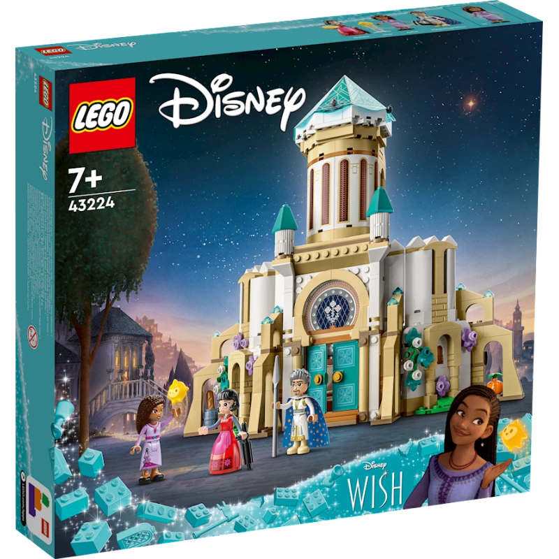 Конструктор LEGO Disney King Magnificos Castle 43224, 7+ лет, 613 шт