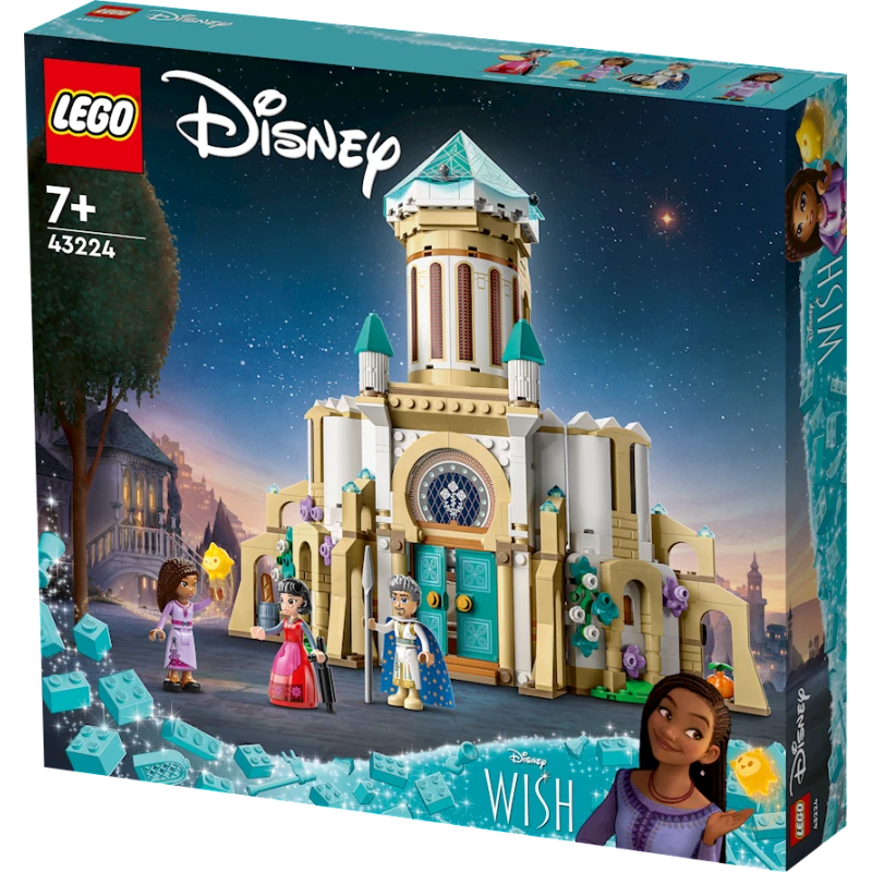 Конструктор LEGO Disney King Magnificos Castle 43224, 7+ лет, 613 шт