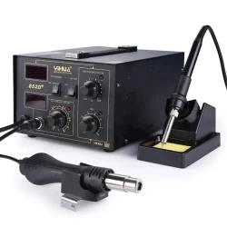 Электрический паяльник с термофеном Yihua 852D+ Электрический паяльник с термофеном Yihua 852D+