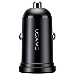 Автомобильное зарядное устройство USAMS US-CC114 C20 Black