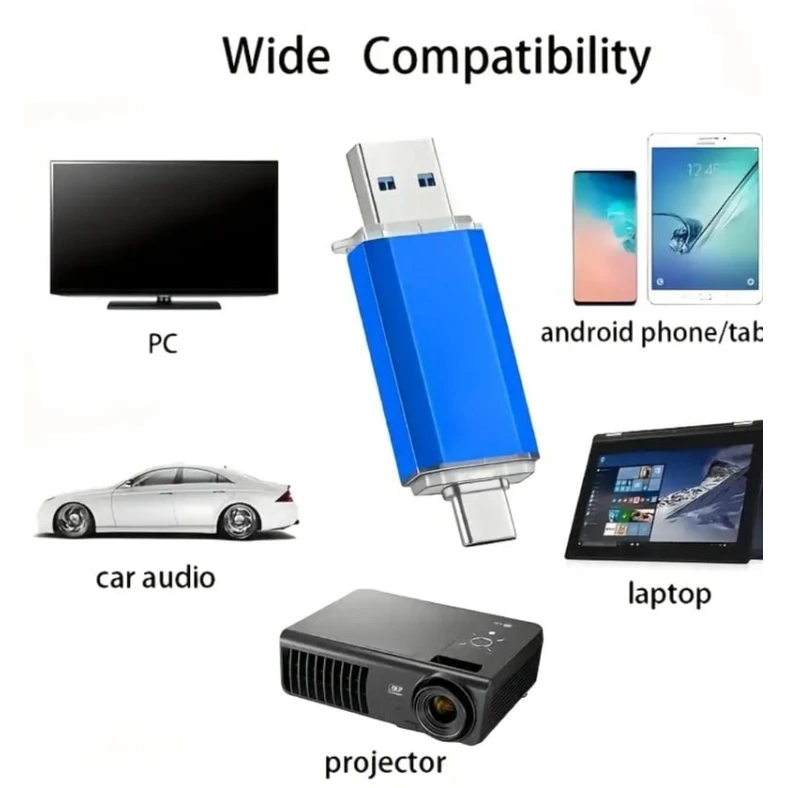 Флешка 16 GB USB/Type-C Blue Флешка 16 GB USB/Type-C Blue