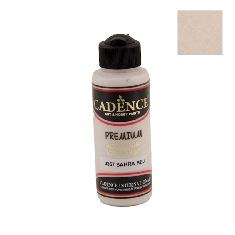 Акриловая краска Cadence Premium Acrylic Paint 0357 Desert Beige, пустынно-бежевый, 120 мл Акриловая краска Cadence Premium Acrylic Paint 0357 Desert Beige, пустынно-бежевый, 120 мл
