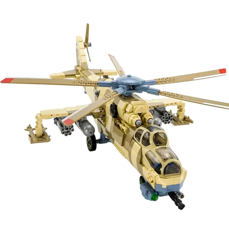 Конструктор MİL Mİ-24 1675, 684 шт Конструктор MİL Mİ-24 1675, 684 шт