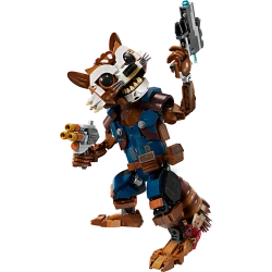 Конструктор LEGO Marvel Rocket and Baby Groot 76282, 10+ лет, 566 деталей