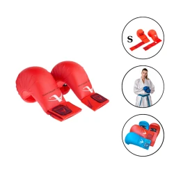 Karate üçün əlcəklər Aravaza 2349, S, qırmızı