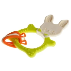 Прорезыватель Roxy Kids RBT-001GN, 0+ лет, полипропилен, зеленый