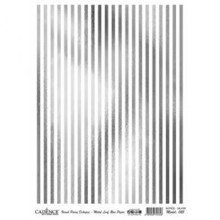 Dekupaj üçün düyü kağızı Cadence Metal Leaf Rice Paper Silver 025