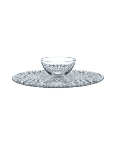 Tort qabı Nachtmann Bossa Nova, 32 sm, büllur, şəffaf