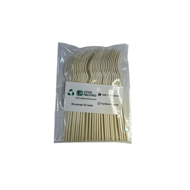 Набор одноразовых вилок Loyal_5304337498, 25 шт