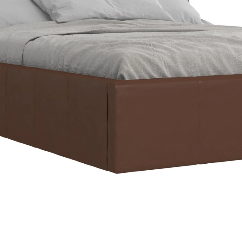 İki nəfərlik çarpayı Art_ikili_yataq 99, parça, qəhvəyi, 120x200х200 sm