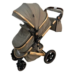 Детская коляска Kidilo 530S, коричневая