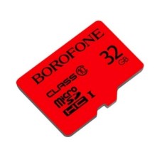 Yaddaş kartı Borofone 32GB MicroSDHC Class 10 Red
