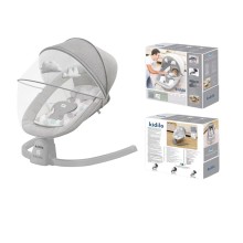 Uşaqlar üçün yelləncək-kreslo Kidilo slm025, boz