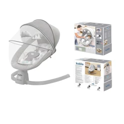 Кресло-качалка для детей Kidilo slm025, серый Кресло-качалка для детей Kidilo slm025, серый