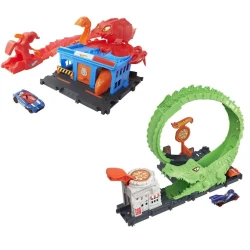Автотрек Hot Wheels City Nemesis Lab HDR29, товар в ассортименте