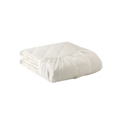 Наматрасник защитный Yataş Superwashed, 90x190 см, хлопок, кремовый