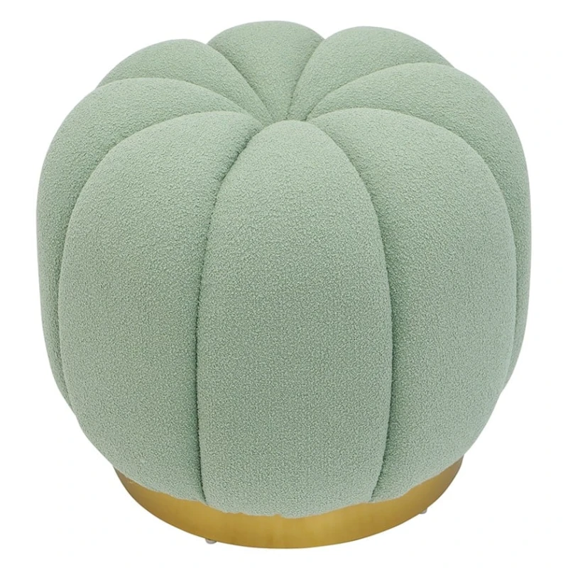 Пуфик 29, ткань, голубой, 40x35x35 см Пуфик 29, ткань, голубой, 40x35x35 см