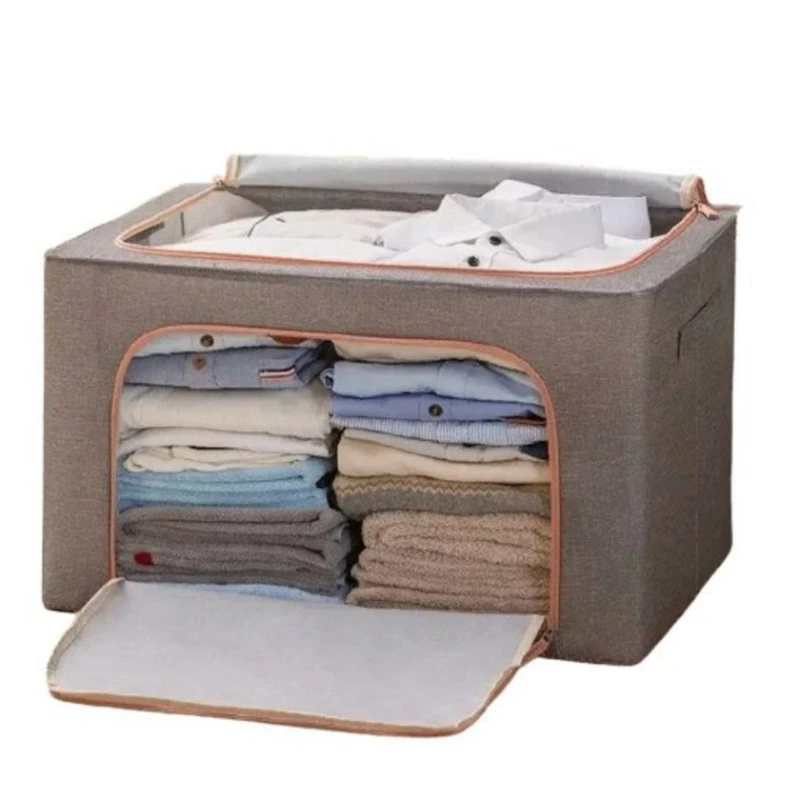 Многофункциональный органайзер MH64454, с крышкой, 40х30х20 см, серый