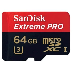 Карта памяти SanDisk Extreme Pro 64GB MicroSDXC