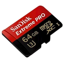 Карта памяти SanDisk Extreme Pro 64GB MicroSDXC