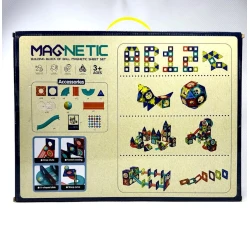 Магнитный конструктор 66860A, 130 деталей, 3+ лет Магнитный конструктор 66860A, 130 деталей, 3+ лет