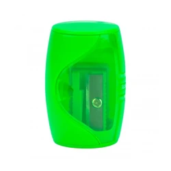 Точилка Невская палитра Цветик, с контейнером, зеленый Точилка Невская палитра Цветик, с контейнером, зеленый