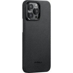 Çexol Pitaka MagEZ Case 4 600D Apple iPhone 15 Pro üçün Black