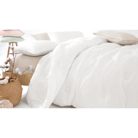 Одеяло Yataş Lupa, 155x215 см, белый, односпальный Одеяло Yataş Lupa, 155x215 см, белый, односпальный