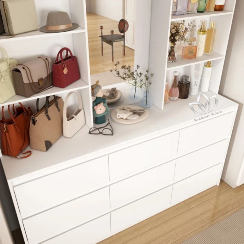 Kompakt tumba-şkaf Elegant Wood ZARR212, ağ Kompakt tumba-şkaf Elegant Wood ZARR212, ağ