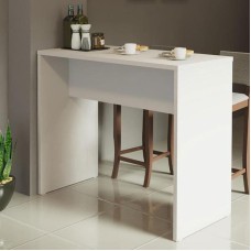Masa Ev Plus, LDSP, ağ, 115x93x45 sm