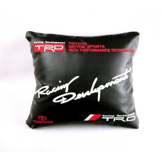 Avtomobil üçün yastıq King TRD Toyota Racing Development, 36x36 sm, Qara