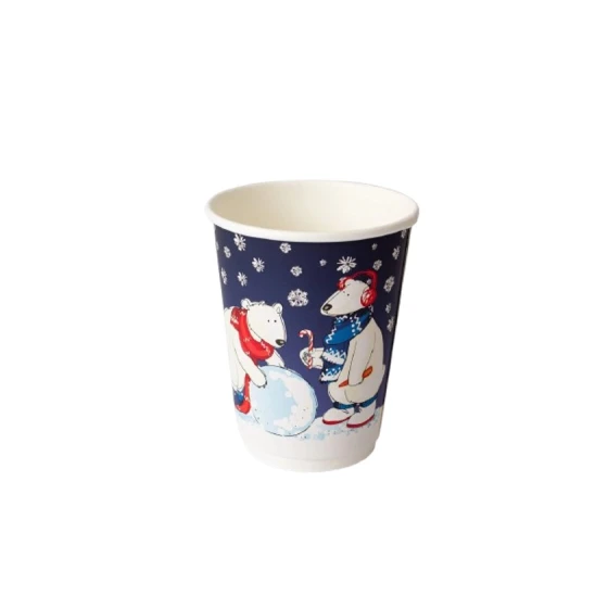 Birdəfəlik stəkan dəsti Loyal_7723577290, Ağ ayı, qara qapaq ilə, karton, 20 əd, 355 ml Birdəfəlik stəkan dəsti Loyal_7723577290, Ağ ayı, qara qapaq ilə, karton, 20 əd, 355 ml